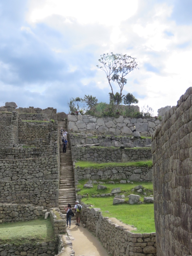 Machu Picchu–More steep pathways