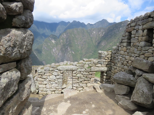 Machu Picchu–rougher masonry building