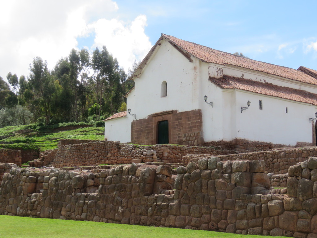 Chinchero–Church built on site of Inca steeple