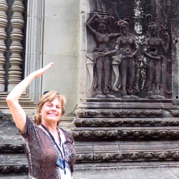 Angkor Wat-Apsaras and me