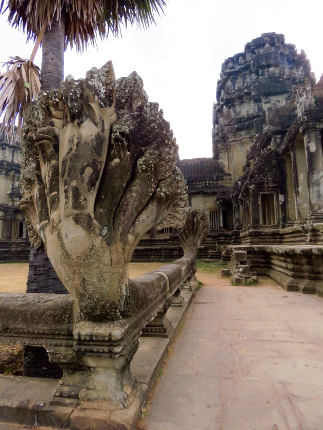 Angkor Wat–Snake motif