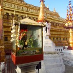 Bagan, Myanmar–Shwezigon Pagoda Offering Shrine