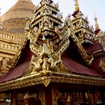 Bagan, Myanmar–Shwezigon Pagoda Prayer Hall Carvings