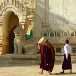 Monks, Ananda Temple, Bagan