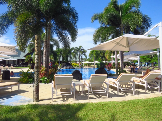 Samoa–Pool at Aggie Grey's Resort