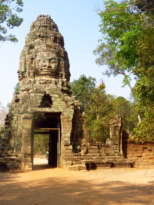 Siem Riep, Cambodia-Bayan entrance