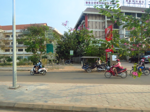 Siem Riep, Cambodia–morning commute