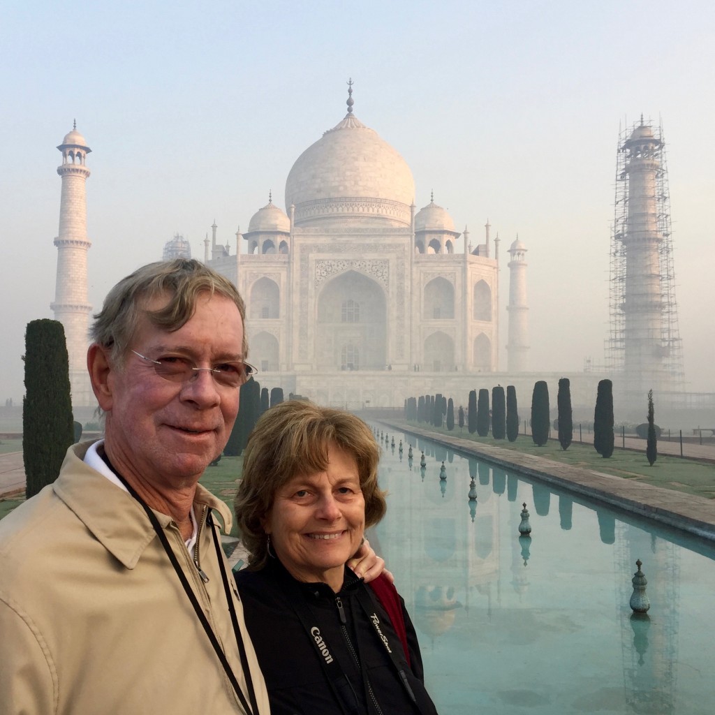 At The Taj Mahal 2