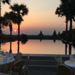 Bagan, Myanmar–Aureum Palace Pool Vista