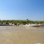 Myanmar–Inle Lake–children Returning From Schoo