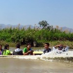 Myanmar–Inle Lake–close up of children