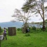 Tanzania Ngorongoro Crater Bush Toilets!