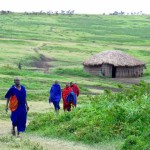 Tanzania Ngorongoro Crater Masai Village