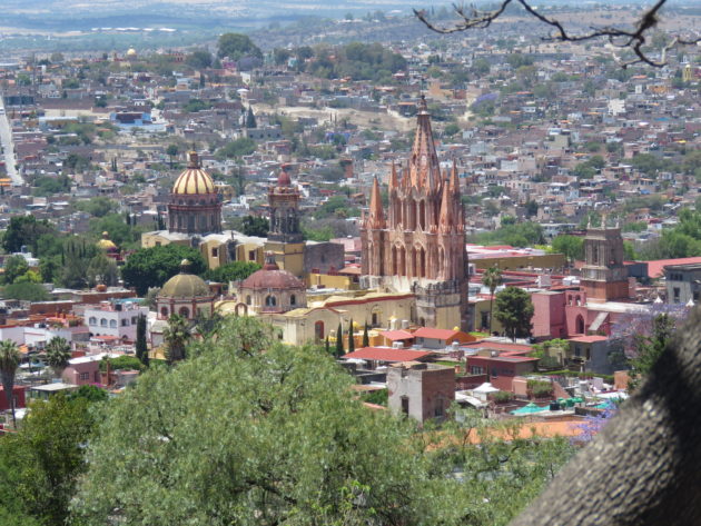 View of La Parroquia, San Miguel de Allende