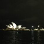 Night view, Sydney Opera House