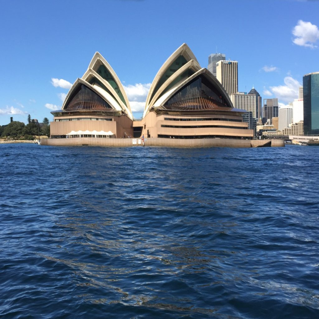 Sydney Opera House–Yet another view, showing the two main concert halls