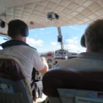 Don got to sit in the co-pilot’s seat of the seaplane